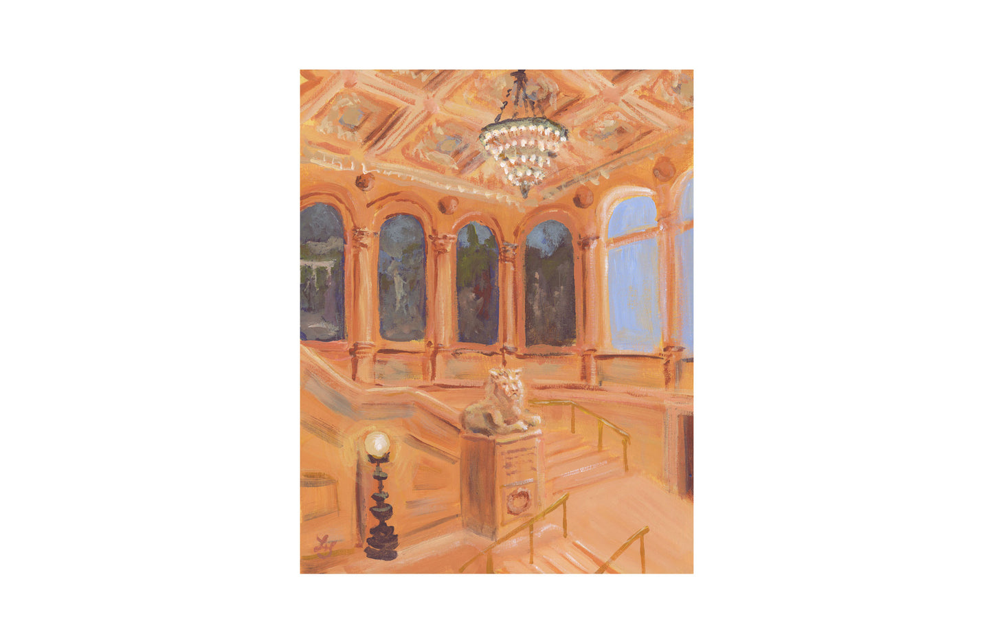 Boston Public Library - Grand Staircase