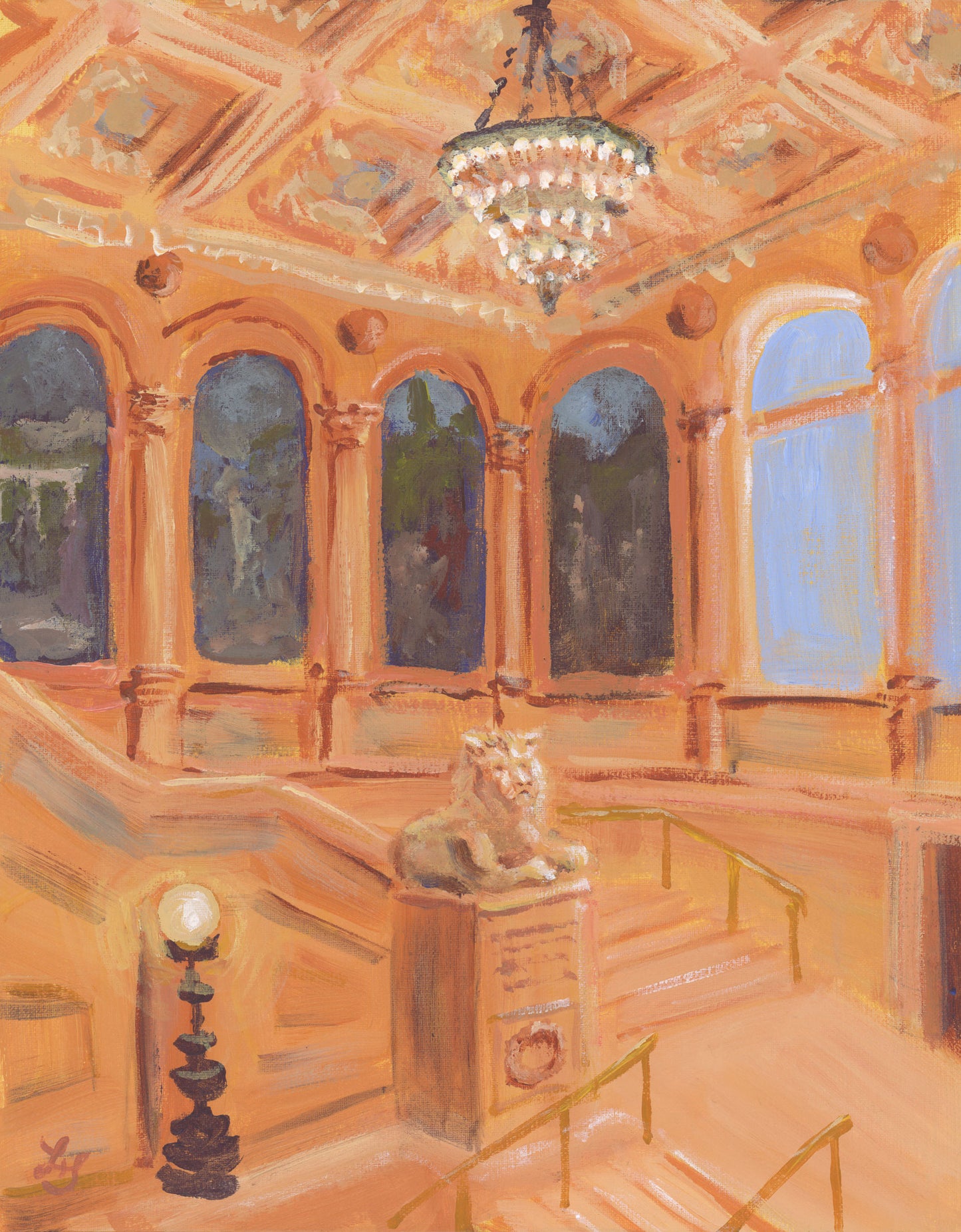 Boston Public Library - Grand Staircase