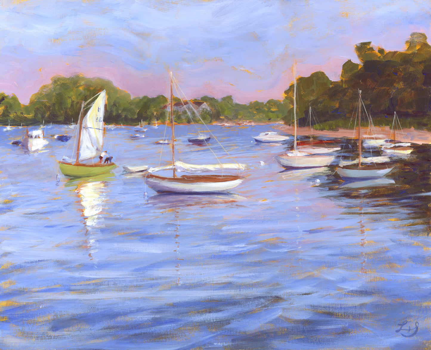 Woods Hole at Sunset